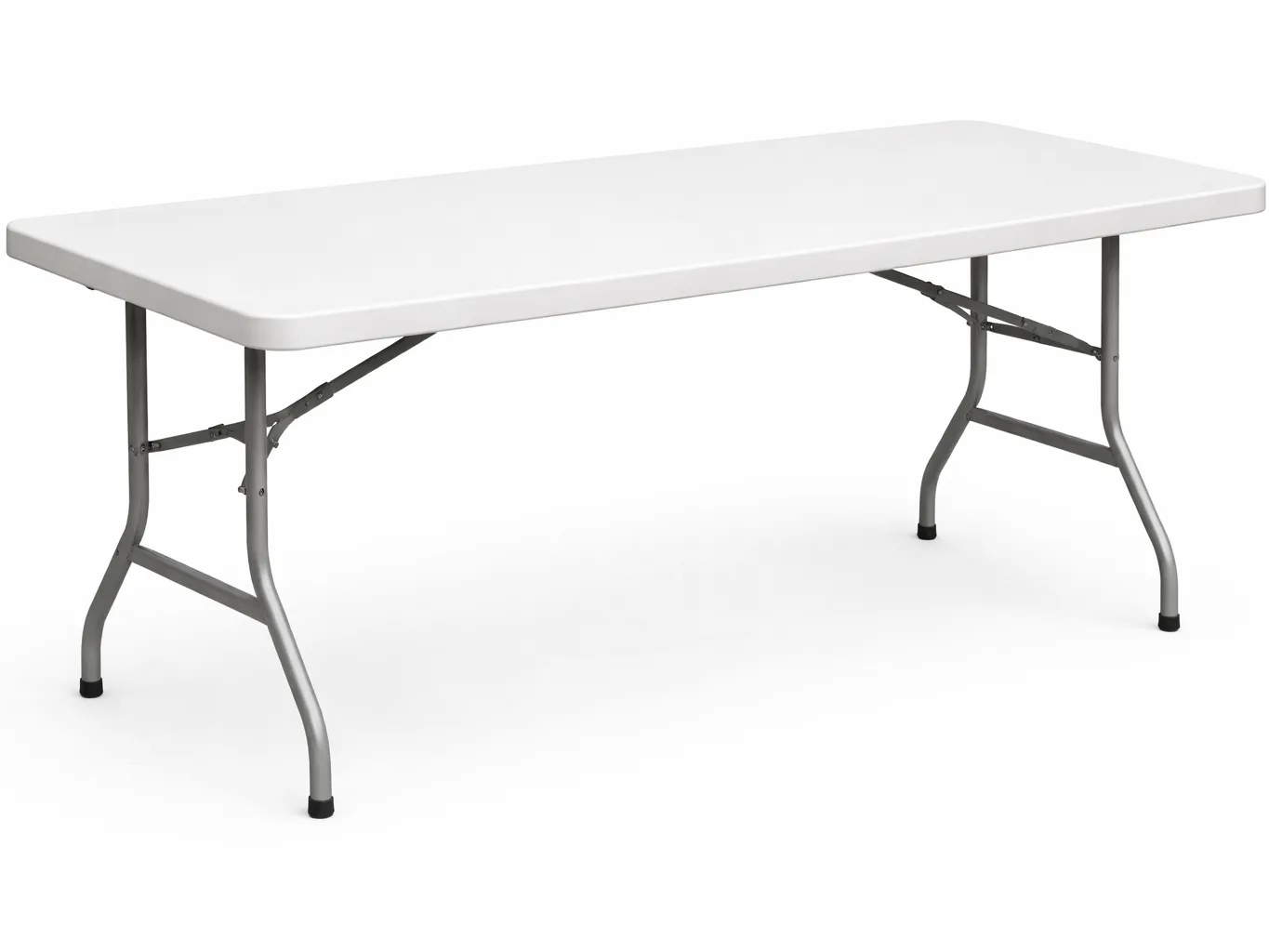 White Rectangular Table 6ft